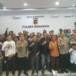 petani kopi rapat di aula polres