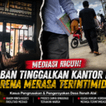 Grafis kondisi mediasi di Kantor Desa Renah Alai