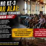 Renah Alai sidang ke 3