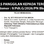 relaas nomor 9 Hj SITI