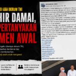 Rendy dianiaya Oknum TNI damai