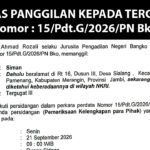 relaas nomor 15