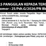relaas abu bakar panggilan ke 2